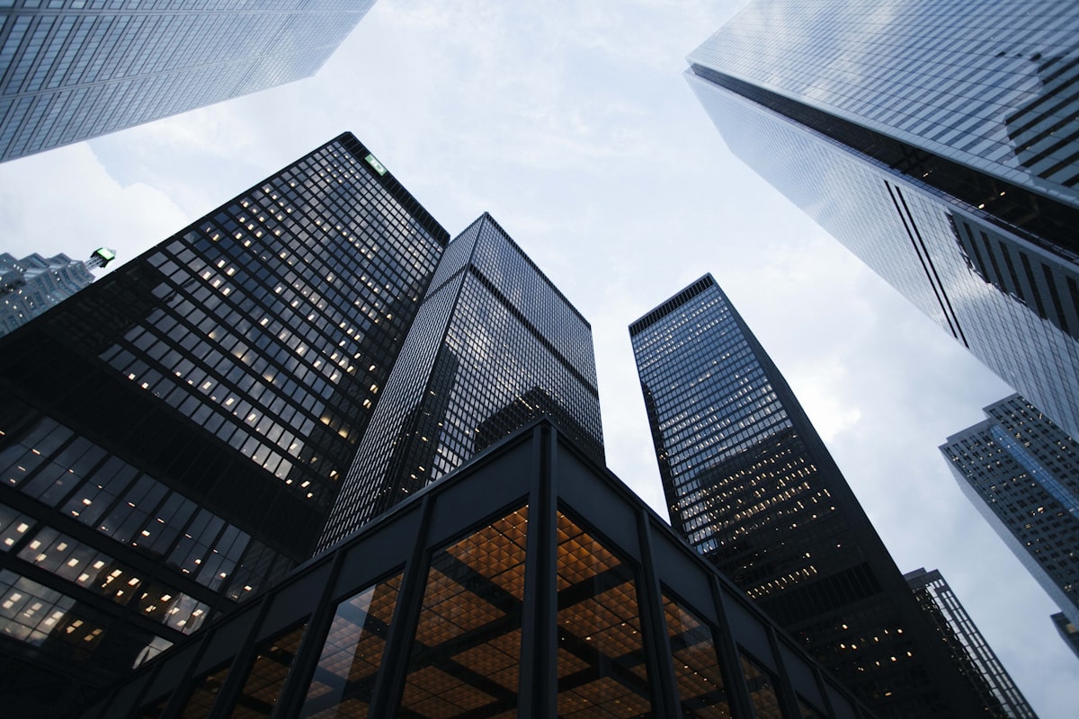 Immeuble de bureaux moderne